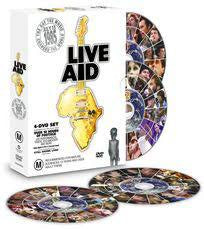 LIVE AID 4DVD BOX SET VG+