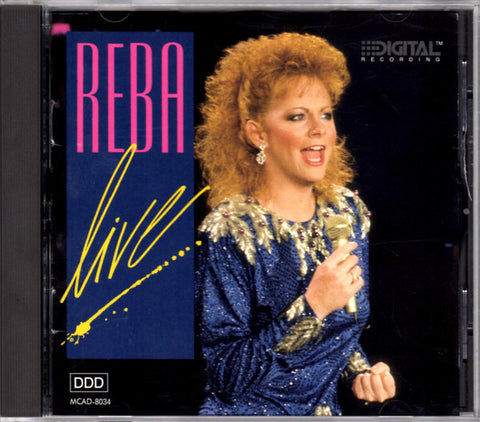 MCENTIRE REBA-LIVE CD VG