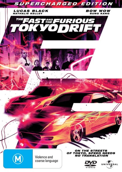 FAST AND THE FURIOUS: TOKYO DRIFT DVD VG