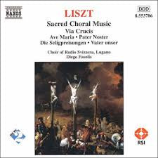 LISZT-SACRED CHORAL MUSIC CD VG