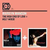 MANSON MARILYN-THE HIGH END OF LOW + HOLY WOOD 2CD VG