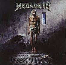 MEGADETH-COUNTDOWN TO EXTINCTION LP VG+ COVER VG+