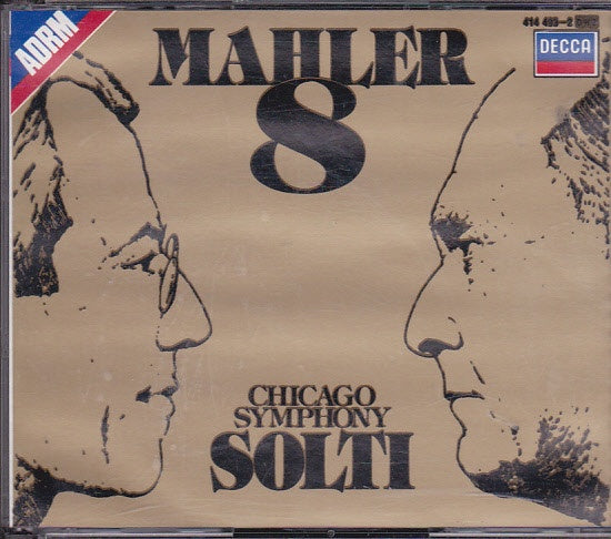 MAHLER-SYMPHONY NO 8 SOLTI 2CD VG