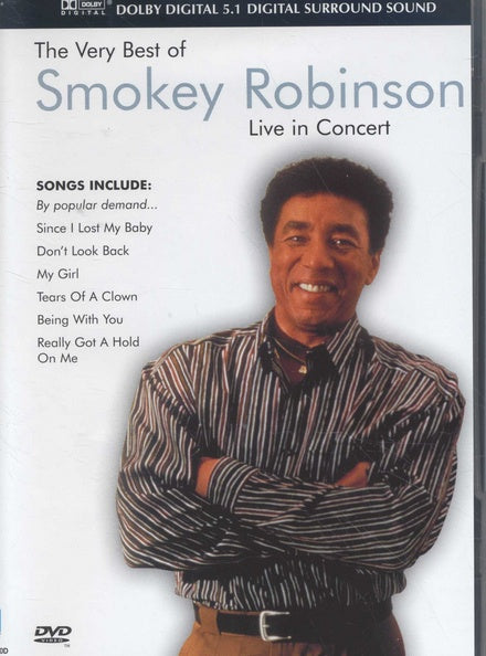 ROBINSON SMOKEY-THE VERY BEST OF LIVE IN CONCERT DVD VG