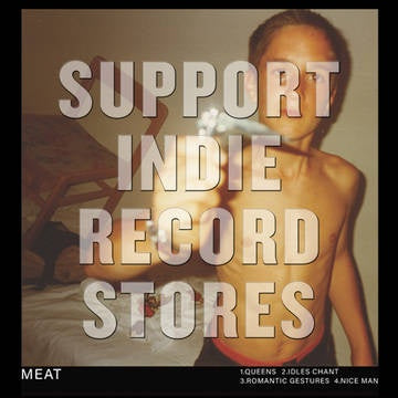 IDLES-MEAT EP/ META EP LP WHITE VINYL *NEW*