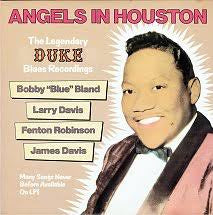 ANGELS IN HOUSTON THE LEGENDARY DUKE BLUES RECORDINGS-VARIOUS ARTISTS LP EX COVER EX