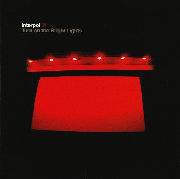 INTERPOL-TURN ON THE BRIGHT LIGHTS CD  VG