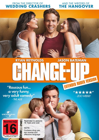 CHANGE-UP THE DVD VG