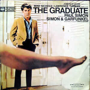 GRADUATE THE-OST SIMON & GARFUNKEL LP VG+ COVER VG+