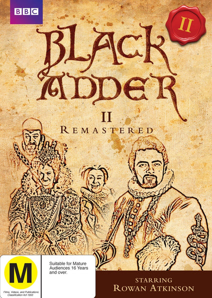 BLACK ADDER-SERIES 2 REMASTERED DVD VG
