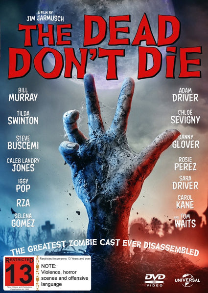 DEAD DON'T DIE DVD VG+