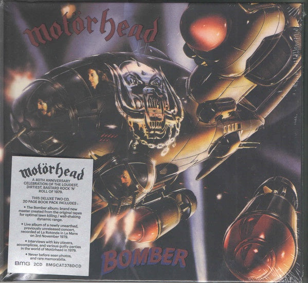 MOTORHEAD-BOMBER 2CD *NEW*