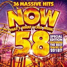 NOW THAT'S WHAT I CALL MUSIC 58-VARIOUS ARTISTS 2CD *NEW*