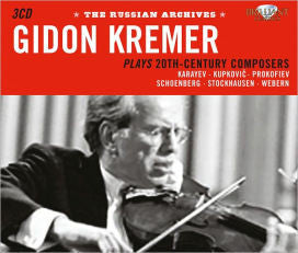 KREMER GIDON-TWENTIETH CENTURY COMPOSERS 3CD VG