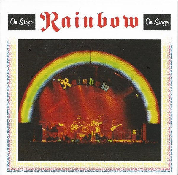 RAINBOW-ON STAGE CD VG+