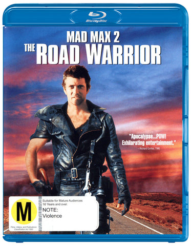 MAD MAX 2 THE ROAD WARRIOR BLURAY VG