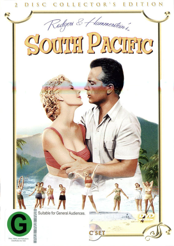 SOUTH PACIFIC DVD VG
