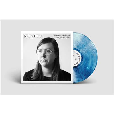 REID NADIA-LISTEN TO FORMATION, LOOK FOR THE SIGNS BLUE VINYL LP *NEW*