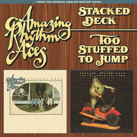 AMAZING RHYTHM ACES-STACKED DECK & TOO STUFFED TO JUMP CD VG