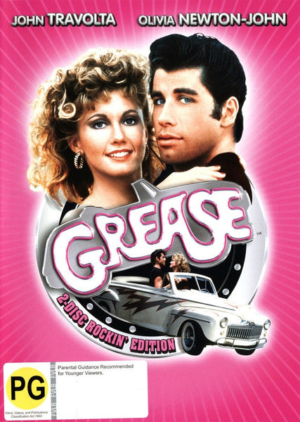 GREASE DVD VG