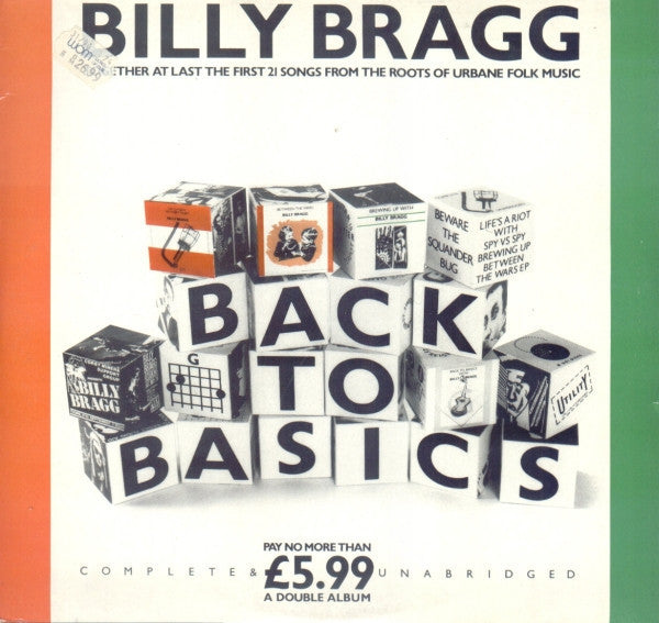 BRAGG BILLY-BACK TO BASICS CD VG