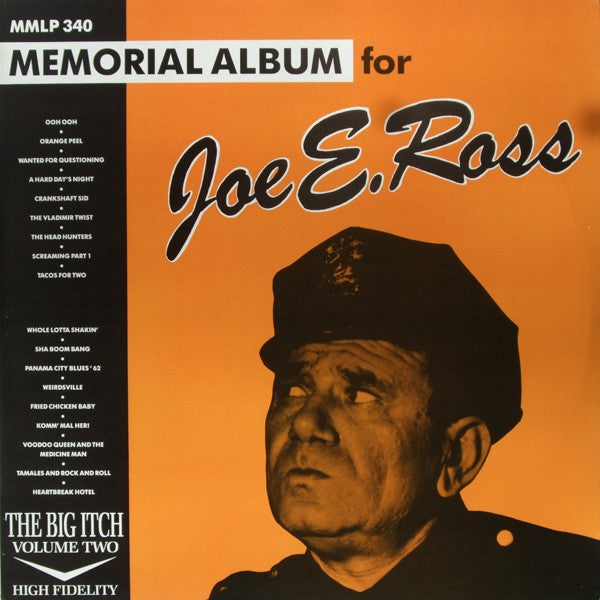 THE BIG ITCH VOL.2 MEMORIAL ALBUM FOR JOE E. ROSS-ARTISTS LP *NEW*