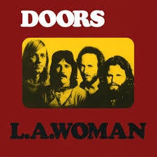 DOORS THE-L.A. WOMAN LP M COVER VG+