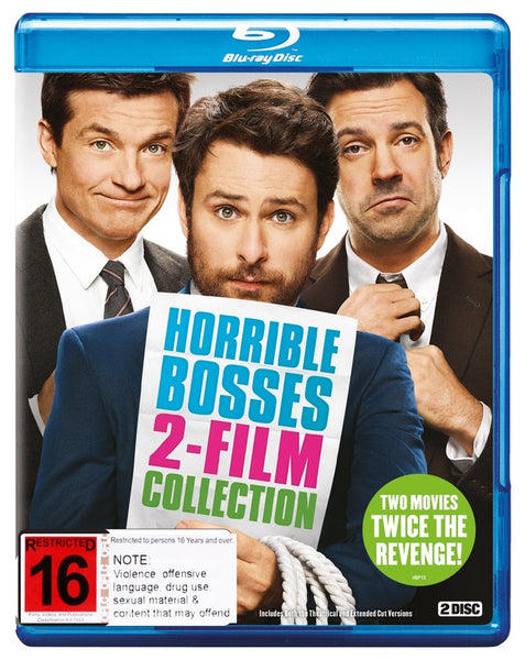 HORRIBLE BOSSES 2 FILM COLLECTION 2BLURAY VG+