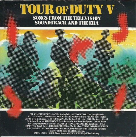 TOUR OF DUTY V-VARIOUS ARTISTS CD VG