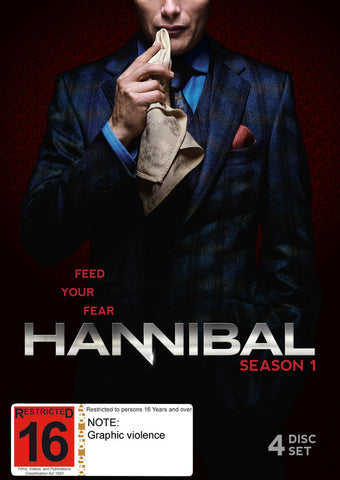 HANNIBAL SEASON ONE 4DVD VG