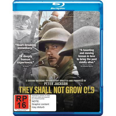 THEY SHALL NOT GROW OLD BLURAY VG+
