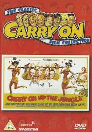 CARRY ON UP THE JUNGLE-DVD VG