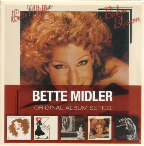 MIDLER BETTE-ORIGINAL ALBUM SERIES 5CD VG