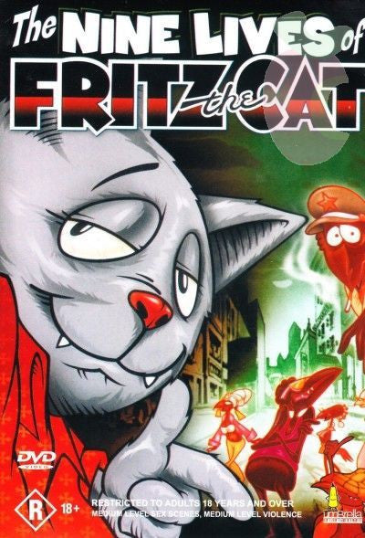 THE NINE LIVES OF FRITZ THE CAT DVD G