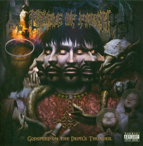 CRADLE OF FILTH-GODSPEED ON THE DEVIL'S THUNDER CD G