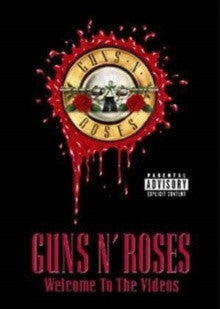 GUNS N' ROSES-WELCOME TO THE VIDEOS DVD VG