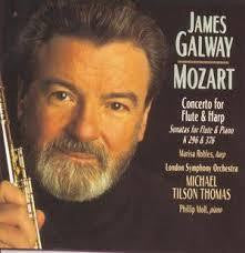 GALWAY JAMES - MOZART CONCERTO FOR FLUTE & HARP CD VG