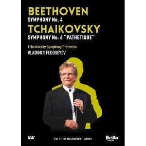 BEETHOVEN TCHAIKOVSKY-SYMPH 4 SYMPH 6 PATHETIQUE DVD *NEW*
