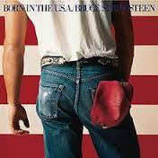 SPRINGSTEEN BRUCE-BORN IN THE U.S.A. LP NM COVER VG+