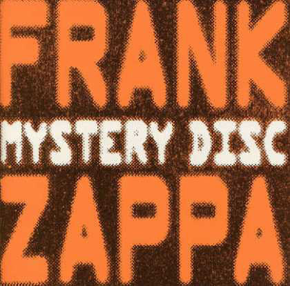ZAPPA FRANK-MYSTERY DISC CD VG