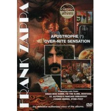 ZAPPA FRANK-APOSTROPHE/OVER-NITE SENSATION DVD VG