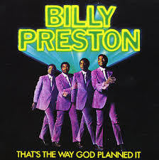 PRESTON BILLY-THAT'S THE WAY GOD PLANNED IT LP VG COVER G
