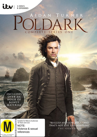 POLDARK-COMPLETE SERIES ONE DVD VG+