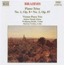 BRAHMS-PIANO TRIOS 1 & 2 CD VG+