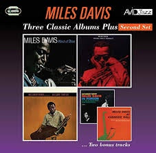 DAVIS MILES-THREE CLASSIC ALBUMS PLUS SECOND SET 2CD *NEW*