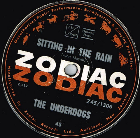 UNDERDOGS THE-SITTING IN THE RAIN 7'' G