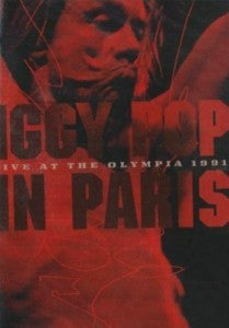 POP IGGY-IN PARIS LIVE AT THE OLYMPIA 1991 DVD VG