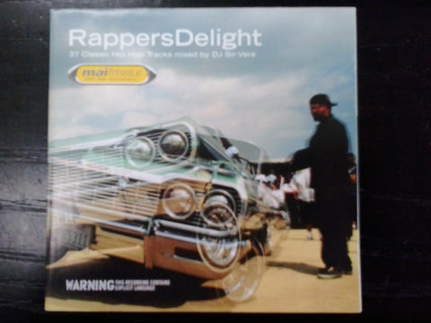 RAPPERS DELIGHT -VARIOUS ARTISTS 2CD NM