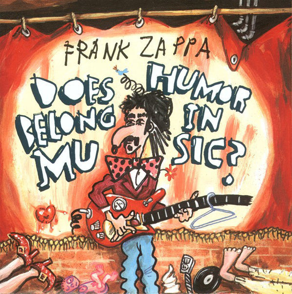 ZAPPA FRANK-DOES HUMOR BELONG IN MUSIC? CD VG