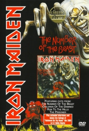 IRON MAIDEN-THE NUMBER OF THE BEAST DVD VG